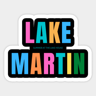 LAKE MARTIN Sticker